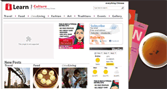 Desktop Screenshot of cultureofchinese.com